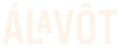 Alavot logo white