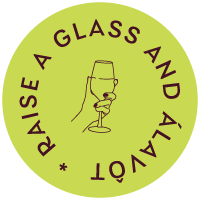 Alavot Sticker wine