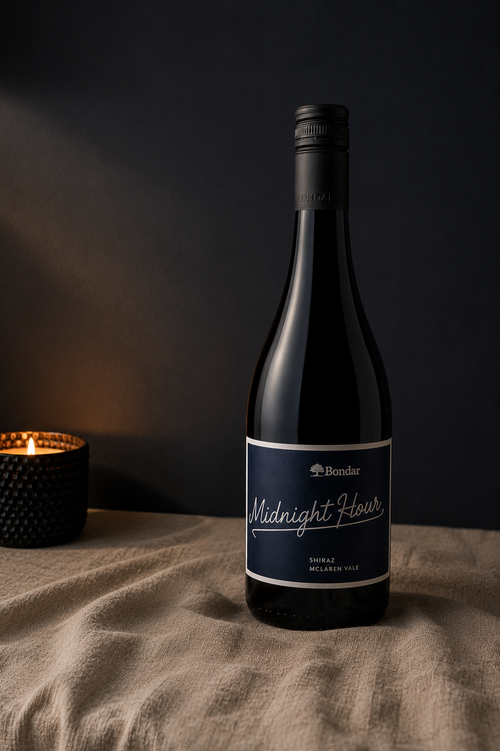 Bondar Midnight Hour Shiraz wine bottle
