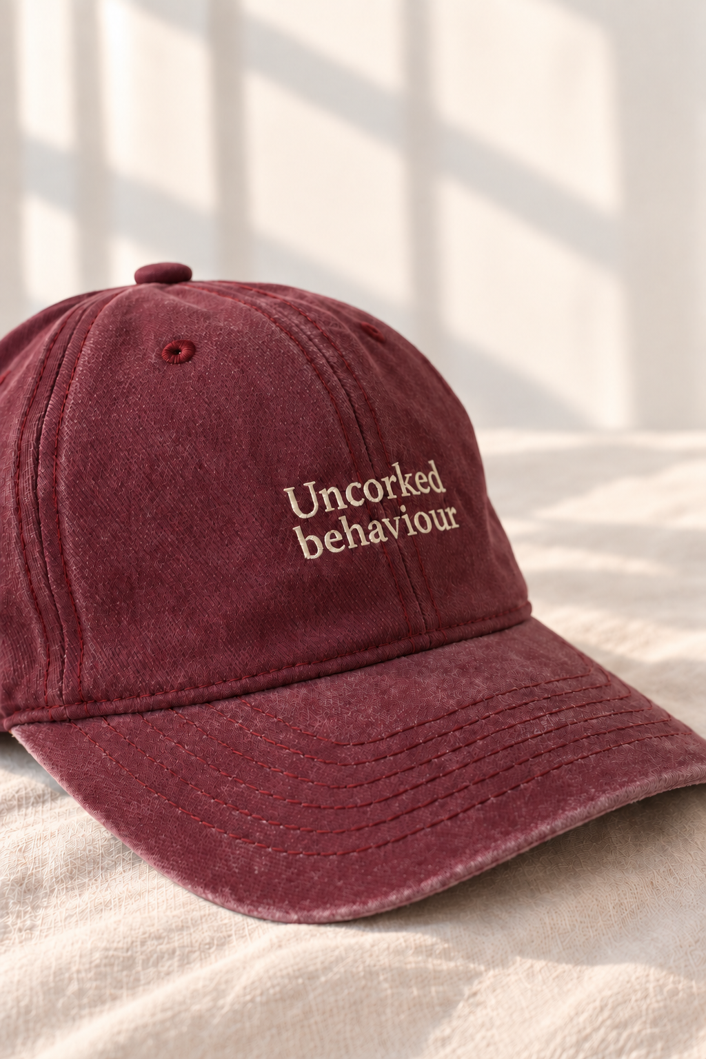 Uncorked behaviour cap