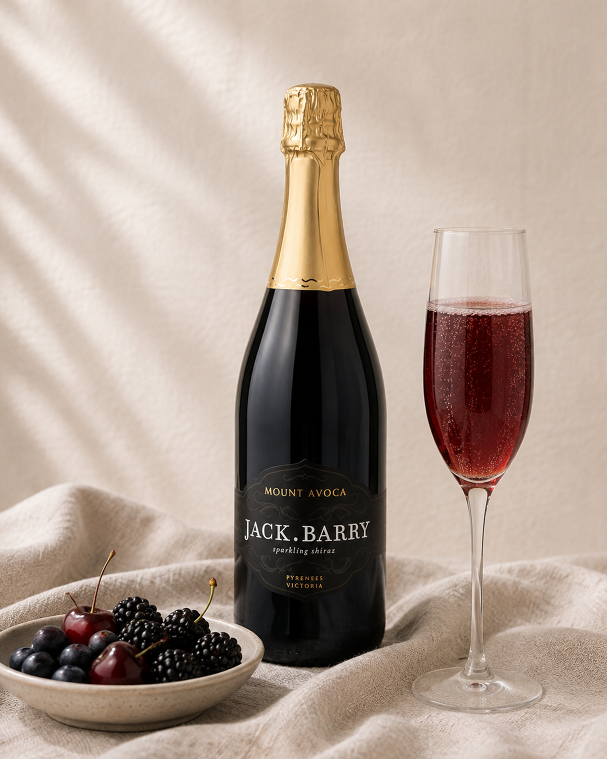 MOUNT AVOCA ESTATE,  Jack Barry Sparkling Shiraz, NV