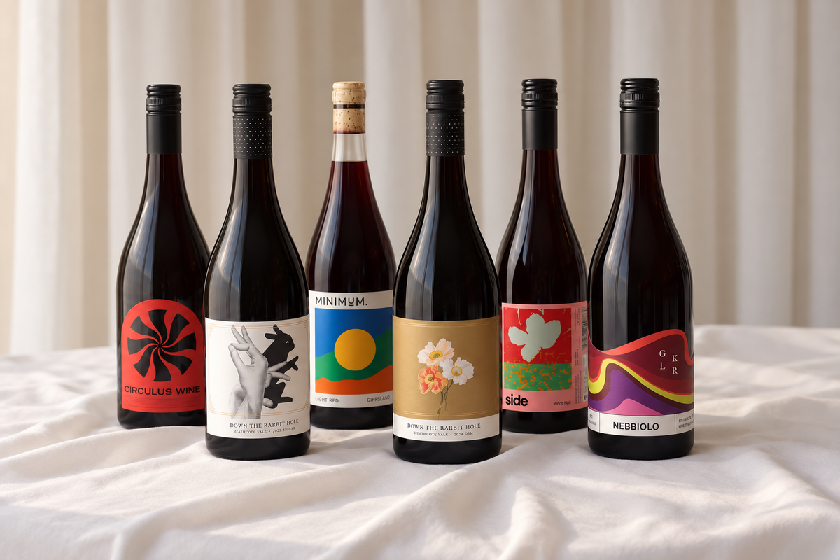 The Curated Six - red