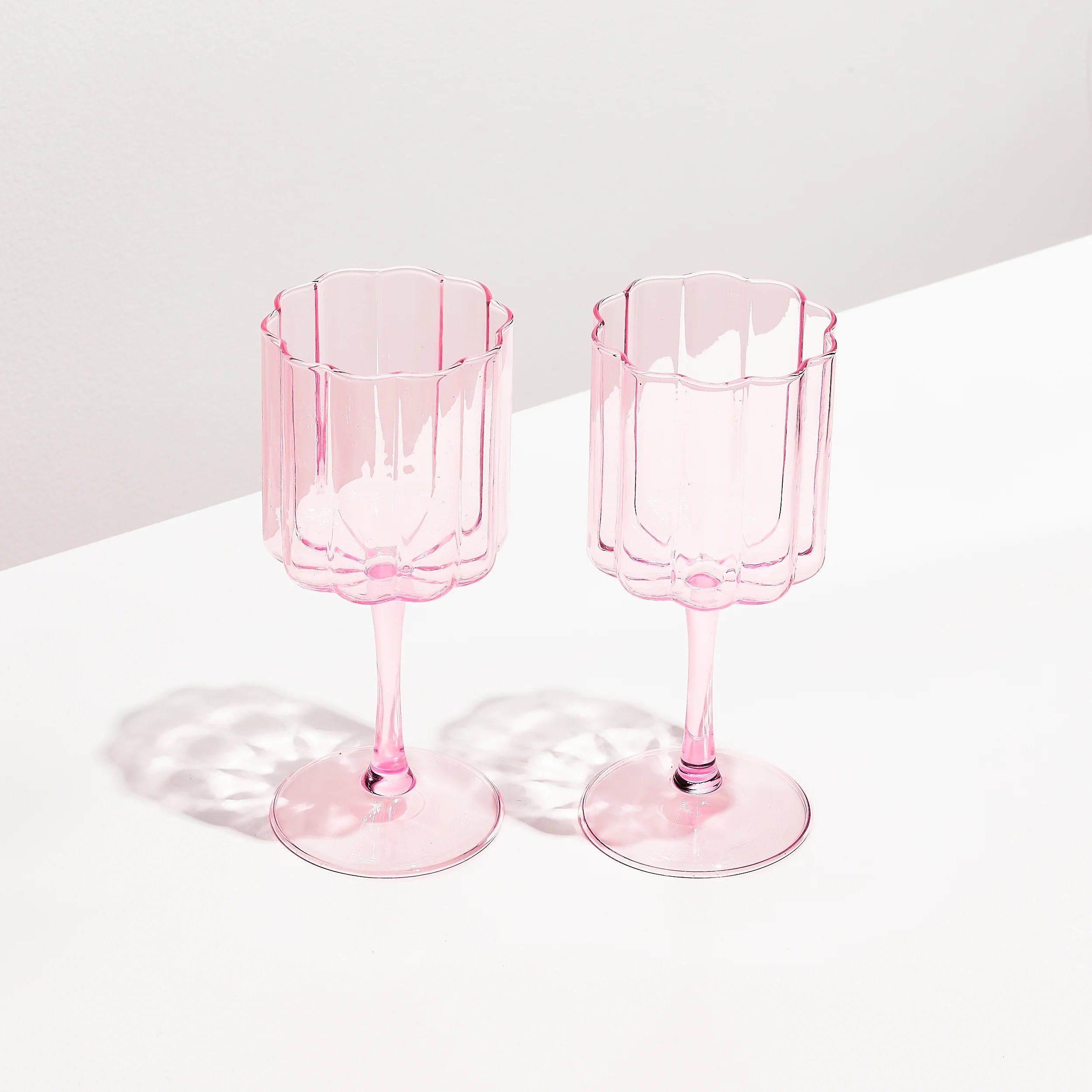 Fazeek pink clear wine glass glasswear wine glass red wine and white wine