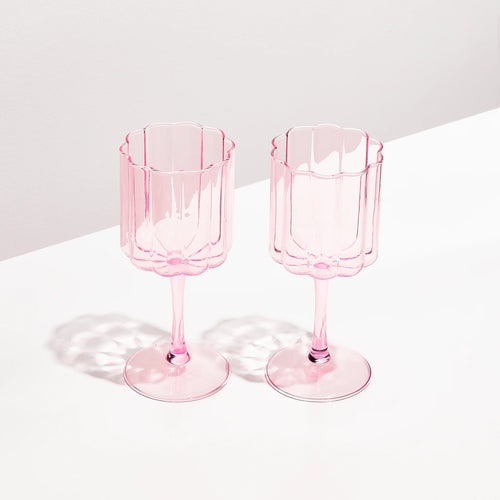 Fazeek pink clear wine glass glasswear wine glass red wine and white wine